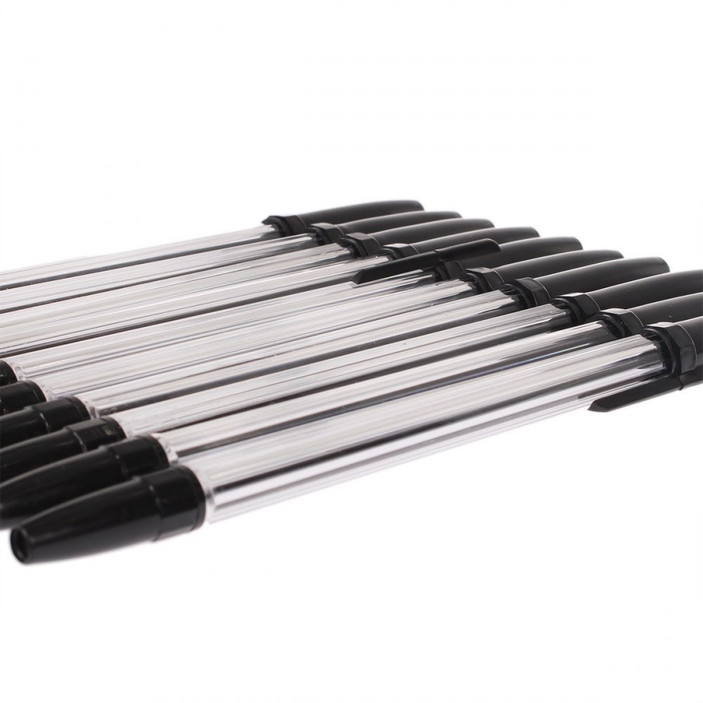 PENNA A SFERA CRISTAL NERO 10 PEZZI STARPAK 452227